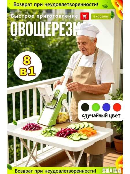Овощерезка ручная многофункциональная