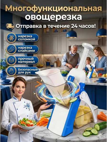 Быстрая овощерезка для домашнего использования