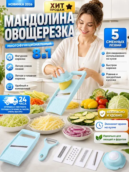 Овощерезка ручная многофункциональная