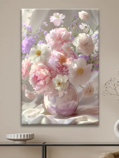 1001 KARTINA Картина на стену Цветы 40х60 см