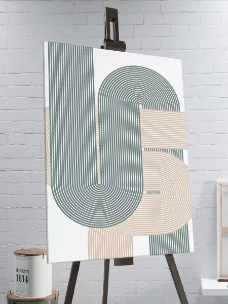 ArtPrintPro Картина на холсте Абстракция pinterest (12) 40х60 см