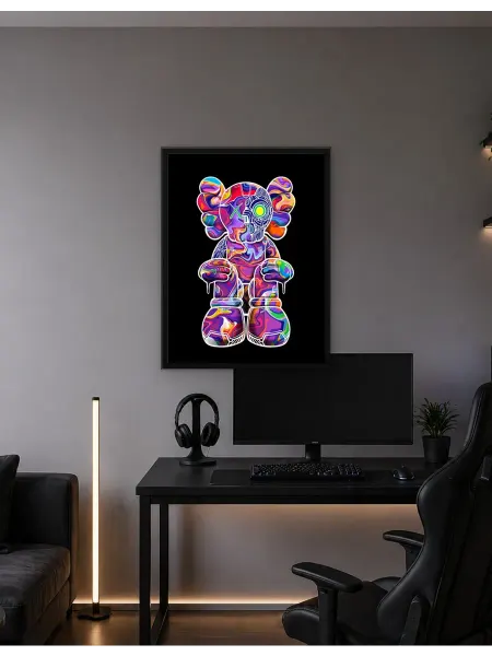 Postersbase Настенный плакат красочный KAWS 30x40