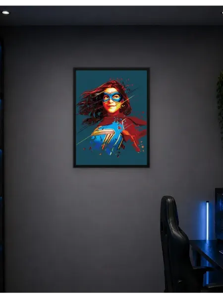 Postersbase Интерьерный постер Иллюстрированный портрет 30x40