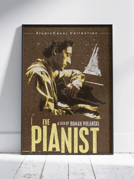 HEAVEN POSTER Плакат Пианист (Pianist - Владек Шпильман 10) A4 30x21 см