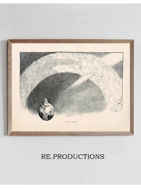 Re.productions Постер After the quarrel - Charles Dana Gibson