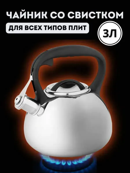 LeRox Чайник со свистком 3 л AK-516