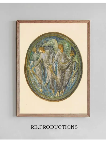 Re.productions Постер Scattered Starwort - Sir Edward Coley Burne-Jones