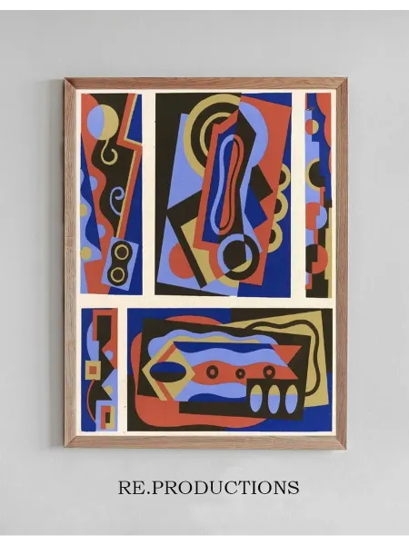 Re.productions Постер Collection decors et couleurs - Georges Valmier
