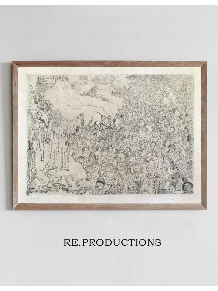 Re.productions Постер The Multiplication of the Fishes - James Ensor