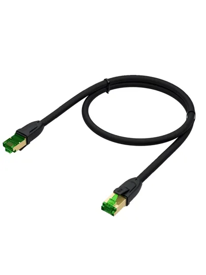 Кабель для интернета FTP GCR кат.6А RJ45 10 Гбит медный патч-корд для Wi Fi роутера