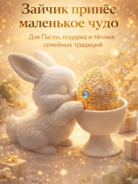 Подставка декоративная под куриное яйцо или шоколадное