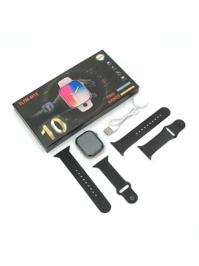 Смарт-часы TLTM-M18 AMOLED 10, скорость, стиль и яркость, всё в одном