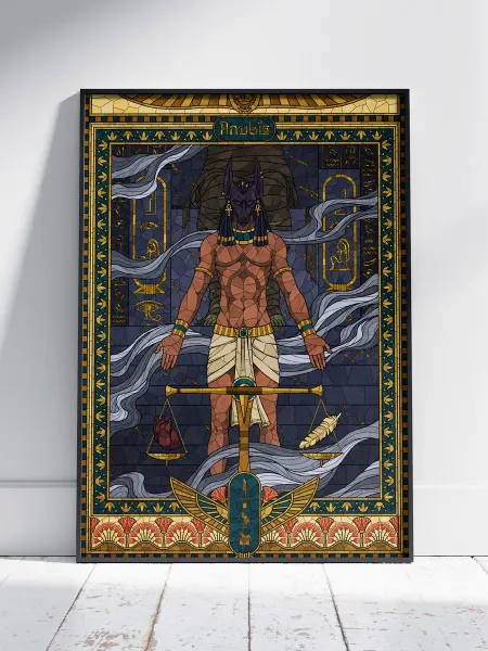 HEAVEN POSTER Плакат Божества и Мифология (Анубис 1) - Постер A3 42x30 см