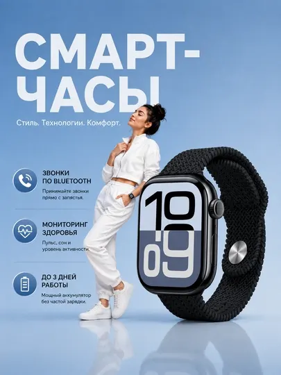 Умные часы, смарт-часы, для женщин и мужчин, Series 10 bluetooth звонки и SMS