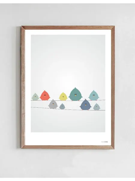 Onllyart Постер Перелетные птицы 40x50