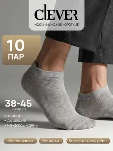 Носки CLEVER WEAR мужские носки мужские, 10 пар