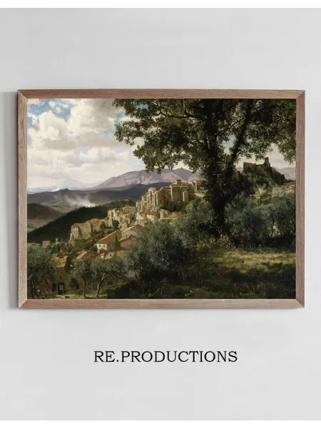 Re.productions Постер Olevano - Albert Bierstadt