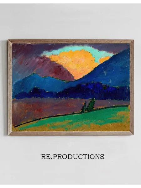 Re.productions Постер Summer evening in Murnau - Alexej von Jawlensky