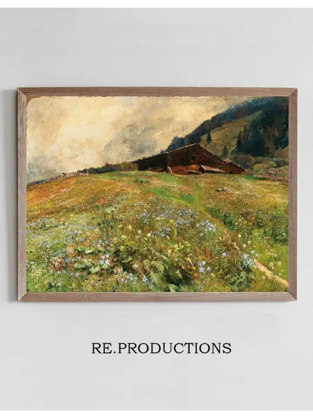 Re.productions Постер Tirol, Alpenwiesen - Marie Egner