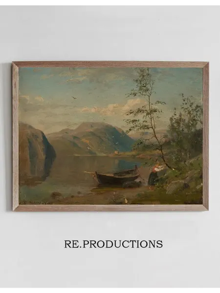 Re.productions Постер Strandparti, Hardanger - Amaldus Nielsen