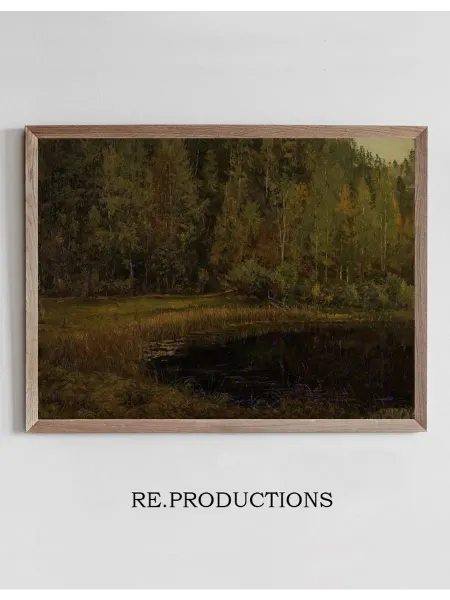 Re.productions Постер Høst ved Risør - Amaldus Nielsen