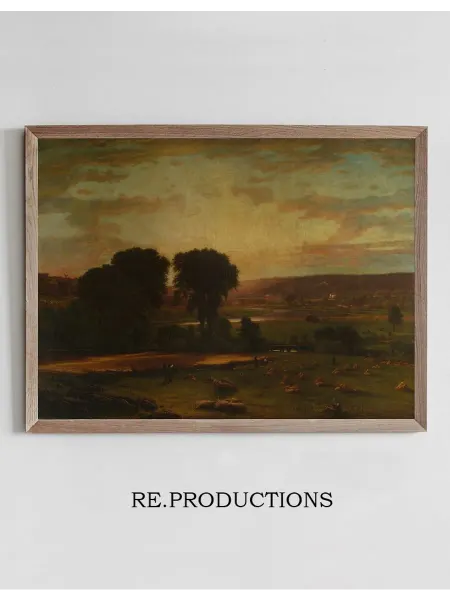 Re.productions Постер Peace and Plenty - George Inness