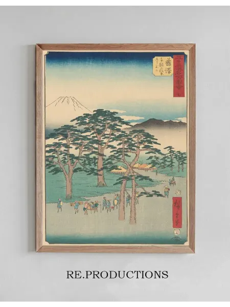 Re.productions Постер Fujisawa - Andō Hiroshige