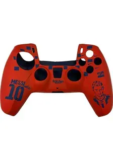 Силиконовый чехол для геймпада DualSense (PS5) (Messi 10)