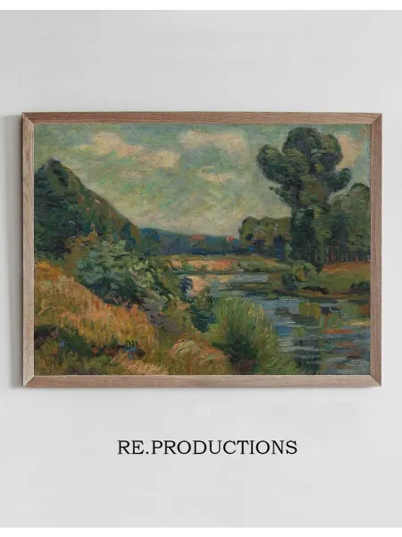 Re.productions Постер The Banks of the Marne at - Armand Guillaumin