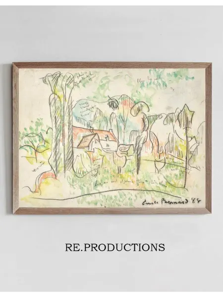 Re.productions Постер Paysage - Emile Bernard