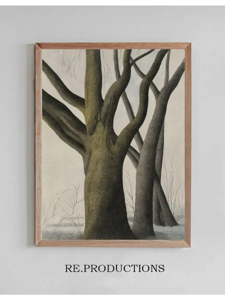 Re.productions Постер Big Tree - Léon Spilliaert
