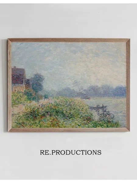 Re.productions Постер Bord de rivière - Gustave Loiseau