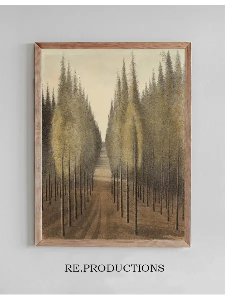 Re.productions Постер De brandgang - Léon Spilliaert