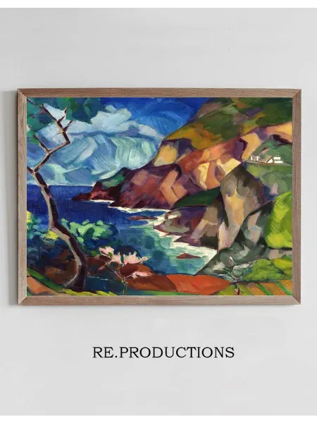 Re.productions Постер Capri maastik - Konrad Mägi