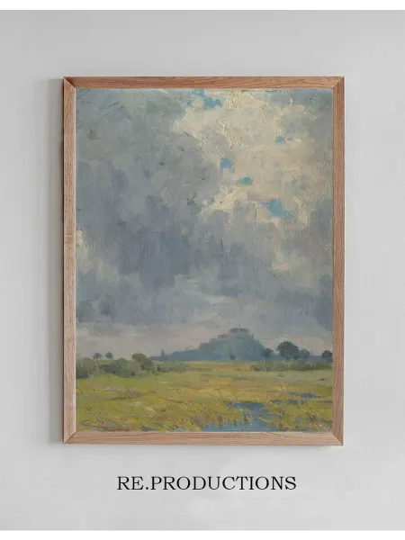 Re.productions Постер Landscape with a Castle - Ľudovít Čordák