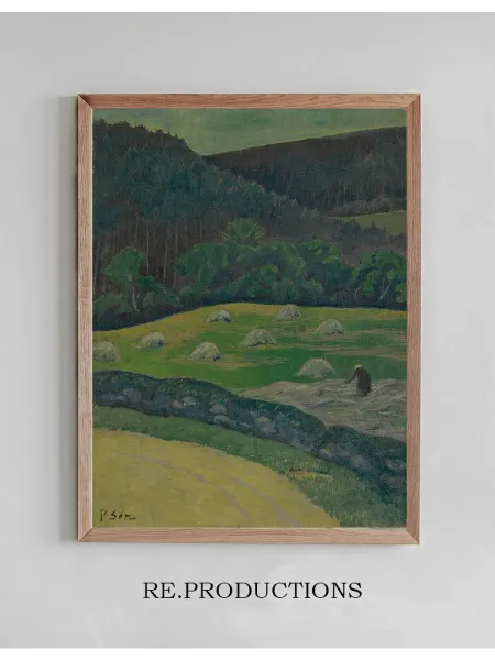 Re.productions Постер Paysanne au champ - Paul Sérusier
