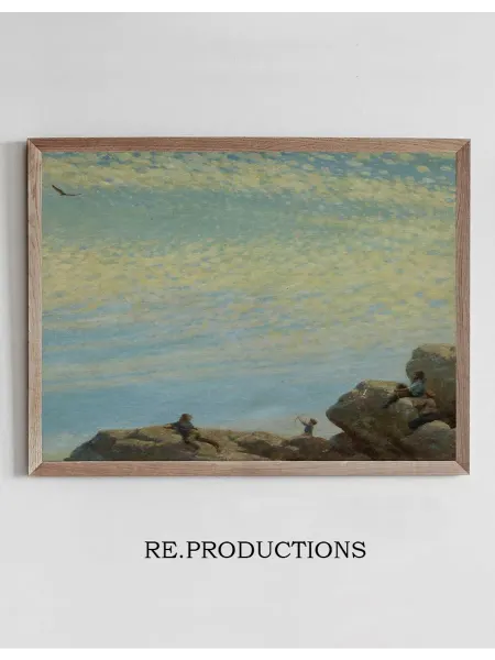 Re.productions Постер The Hawk - Charles Courtney Curran