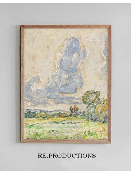 Re.productions Постер Landschaft - Christian Rohlfs