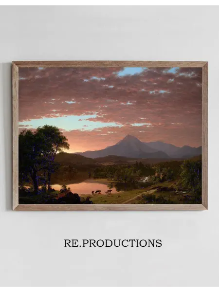 Re.productions Постер Mt.Ktaadn - Frederic Edwin Church