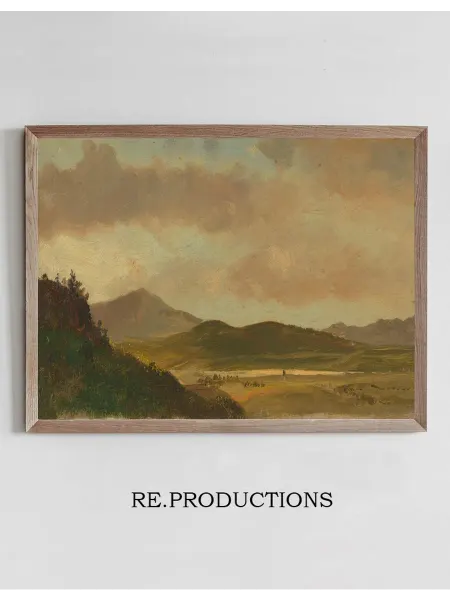 Re.productions Постер Landscape - Frederic Edwin Church