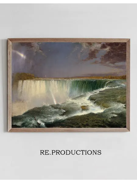 Re.productions Постер Niagara - Frederic Edwin Church