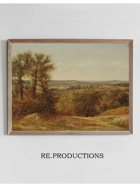 Re.productions Постер The Vale of Dedham - John Constable