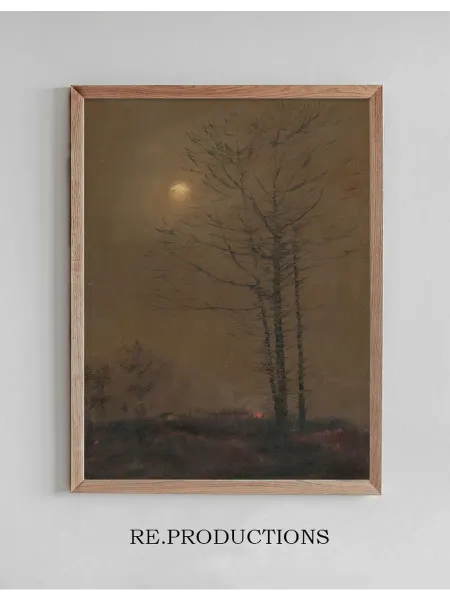 Re.productions Постер Evening landscape - Ladislav Mednyánszky