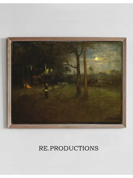 Re.productions Постер Moonlight, Tarpon Springs - George Inness