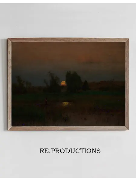 Re.productions Постер Moonrise - George Inness