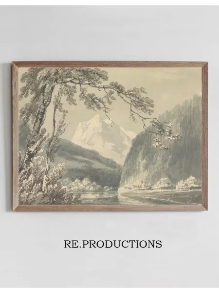 Re.productions Постер Near Grindelwald - Joseph Mallord William Turner