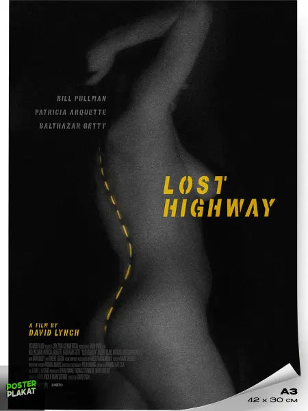 Постер Плакат Постер к фильму Шоссе в никуда Lost Highway А3