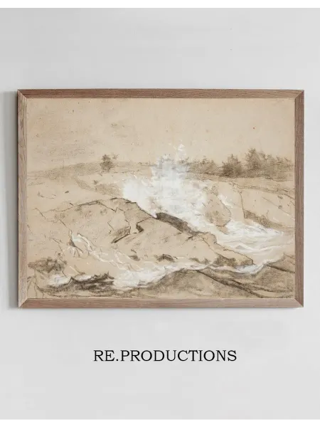 Re.productions Постер Black Point, Scarborough - Winslow Homer