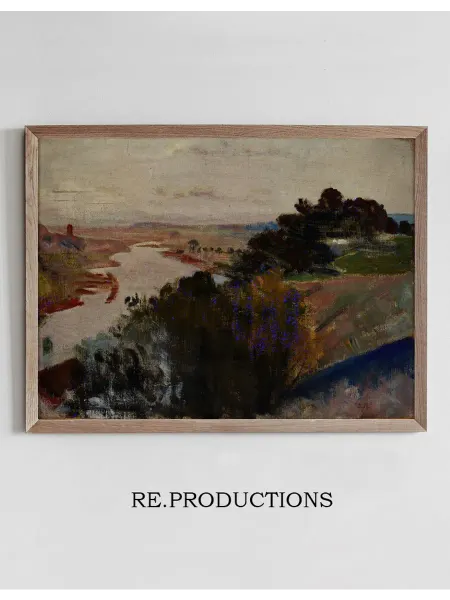 Re.productions Постер Landscape at the Vistula - Jacek Malczewski