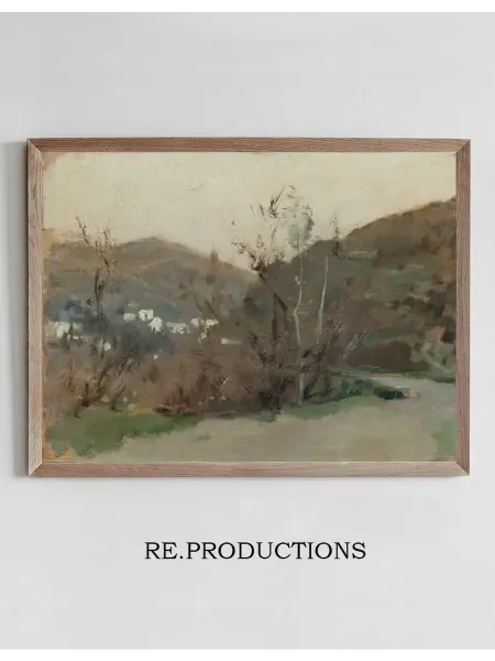 Re.productions Постер Spanish Landscape - John Singer Sargent